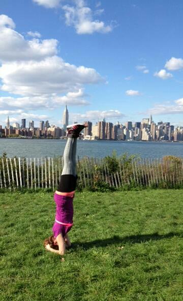 Yoga Stad New York!