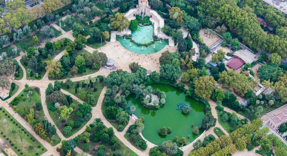 Yoga classes Park Ciutadella Parque Barcelona in English