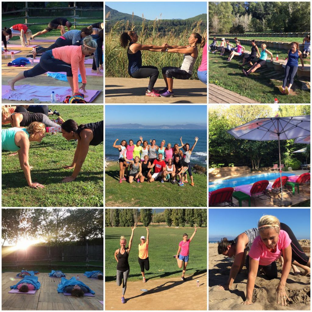 yoga outdoor retreat spanje